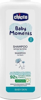 Chicco шампунь Baby Moments "Без сліз" з екстрактом календули 200 мл 10584.00