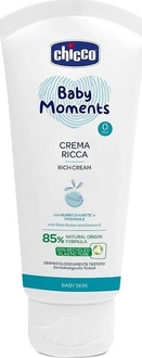 Chicco крем поживний Baby Moments з маслом ши 100 мл 10596.00
