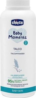 Chicco тальк захисний Baby Moments із рисовим крохмалем 150 г 12258.00