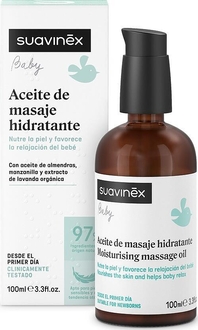 Suavinex зволожуюча масажна олія для малюків 100 мл 308292bbg
