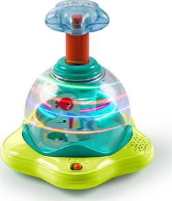 Bright Starts дзига музична "Press & Glow Spinner" 10042
