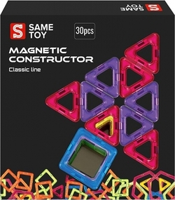 Same Toy конструктор магнитный Classic line 30 ел MCST-30