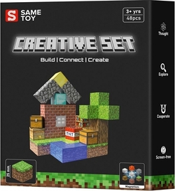 Same Toy конструктор магнитный Creative Set Patio 48 ел MCRAFT-4129-SM