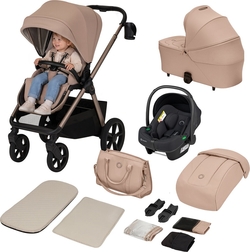 Lionelo універсальна коляска 3в1 Carmine 3IN1 BEIGE SAND LO-CARMINE 3IN1 BEIGE SAND