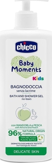 Chicco гель для купання Baby Moments 500 мл 10247.00