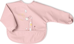 Chicco слинявчик з рукавами Pink 16302.15