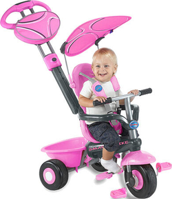 Smart Trikе велосипед трёхколёсный DX Sport 3 в 1 Розовый 1790200