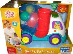 Kids II звуковой грузовик с мячикомешалкой Красный 9103