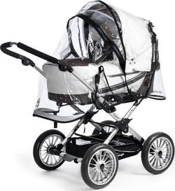 Emmaljunga чехол от дождя Glassclear White 67999em