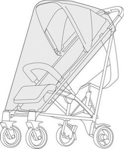 Cybex універсальний дощовик для коляски Дождевик 511405001bbg