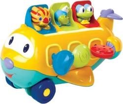 Kids II Музыкальный аэроплан с пассажирами Желтый 8981