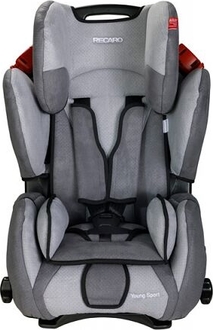 Recaro автокресло Young Sport New Bellini asphalt/grey 6202.21003.66