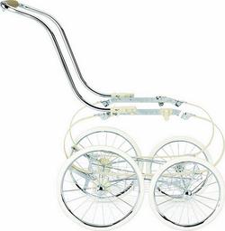 Inglesina шасси Balestrino Серебристый с белым 7825iti
