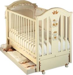Pali ліжечко Capriccio Pali кроватка Capriccio Antique ivory 22214ep