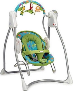 Graco кресло-качалка Swing'n'Bounce Салатовый с голубым G1B97MYDE