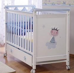 Micuna ліжечко дитяче PRINCE, блакитний Micuna кроватка детская PRINCE, голубой PRINCE WHITE/SKY-BLUE
