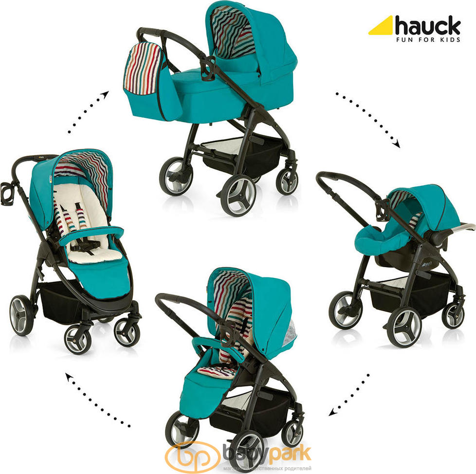 Hauck 3 1 Lacrosse All in One Stripe 13 752 Babypark