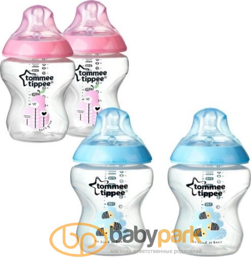 Tommee Tippee Butylochka Dlya Kormleniya S Risunkom 2h260 Ml 360 Grn Babypark