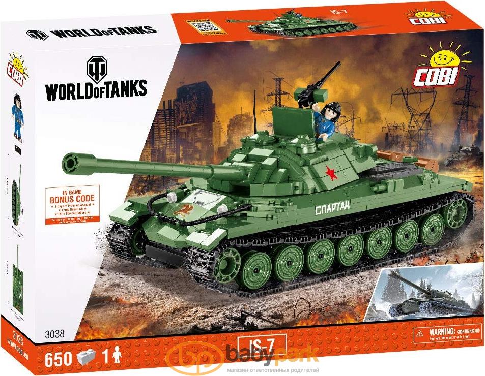 Cobi конструктор World Of Tanks ИС-7 (2 475 грн.) | Babypark