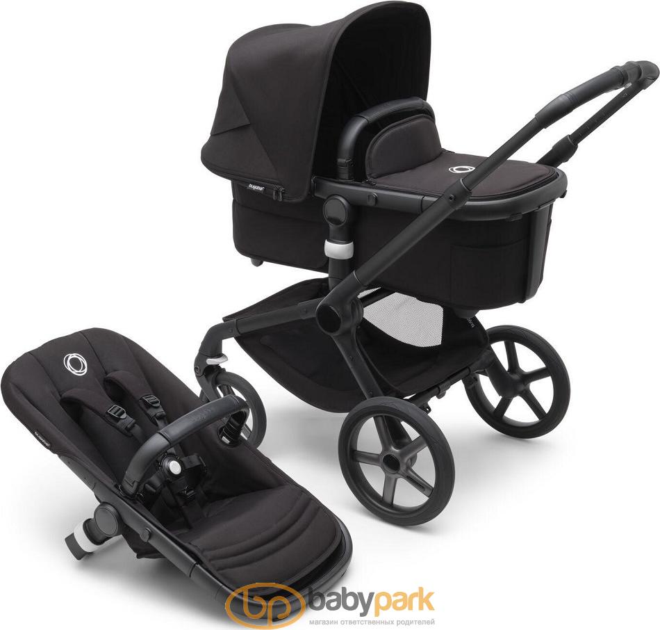 Bugaboo fox all black on sale