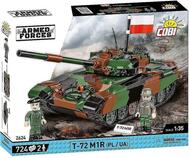 Танк Т-72 M1R (UA/PL), 724 детали COBI-2624