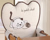 Micuna текстиль до стільчика для годування Бежевый с шоколадным TX-827 CATS CHOCOLATE
