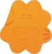 Wallaboo ковдра для сповивання Wrapper Fleur Sun Orange WWF.0310.1910