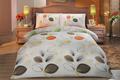 Hobby постельное белье Sateen Deluxe семейное Blossom оранжевый 02140_fambt