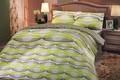 Hobby постельное белье Sateen Deluxe семейное Caprice зеленый 07104_fambt