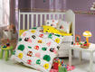Hobby постільна білизна Sateen для новонароджених Crazy birds желтый 07802_sbt