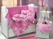 Hobby комплект в дитяче ліжечко Sateen Little Ship розовый 28002_н.Sbt