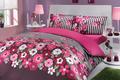 Hobby постельное белье Sateen Deluxe семейное Perla бордовый 37601_fambt