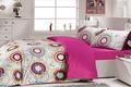 Hobby постельное белье Sateen Deluxe семейное Trend розовый 44801_fambt