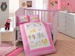 Hobby постельное белье Sateen для новорожденных Zoo розовый 54201_sbt