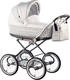 Roan универсальная коляска Marita Lux Chrome Белый леопард 110905/L-CH-S-170