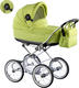 Roan универсальная коляска Marita Lux Chrome Салатовый в горошек 110905/L-CH-S-148