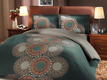Hobby постельное белье Sateen Deluxe семейное Othello зеленый 33103_fambt