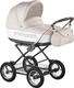 Roan универсальная коляска Marita Lux Chrome Бежевый с полоской светлой 110905/L-CH-C/SK