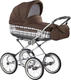 Roan универсальная коляска Marita Lux Chrome Коричневый в клеточку 110905/L-CH-S-144