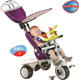 Smart Trike велосипед триколісний Recliner Stroller 4 в 1 з іграшкою Сиреневый 1914102