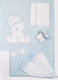 MaryBaby ковдра вафельна в ліжечко з аплікацією Stellina STELLINA голубой 80/ST/AZ