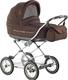 Roan универсальная коляска Marita Lux Chrome Коричневый в горошек 110905/L-CH-S-127