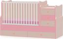 Bertoni кроватка Maxi Plus  Maxi Plus oak/pink 15090ber