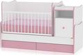 Bertoni кроватка Trend Plus Trend Plus white/pink 18227ber