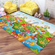 Dwinguler игровой развивающий коврик Dino Land (1000х1400х15 мм) Dwinguler Dino Land 8210iti