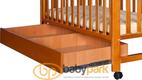 MyBaby подкроватный ящик Caramelka мед 171211