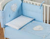 Italbaby детский комплект постельного белья 5 элементов МоnCoeur голубой 100.0009-2bamb