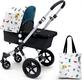 Bugaboo набор аксессуаров Cameleon 3 Andy Warhol limited edition Andy Warhol Butterflies/Blue 2301BFBL01
