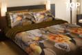 TOP Dreams КПБ поплин 160*215  Осенний букет 12807bt