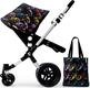 Bugaboo набор аксессуаров Cameleon 3 Andy Warhol limited edition Andy Warhol Marilyn/Black 2301MAZW01